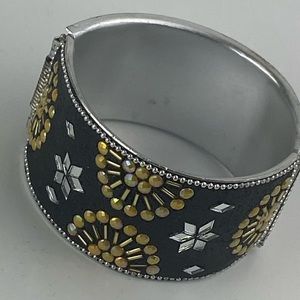 Fashionable Cuff Beaded/Studded Bracelet NWT